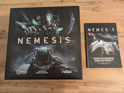 Nemesis | Brettspiel (DE) - inkl. Kampagne ''Nemesis Verschwiegene Geschichten 1''