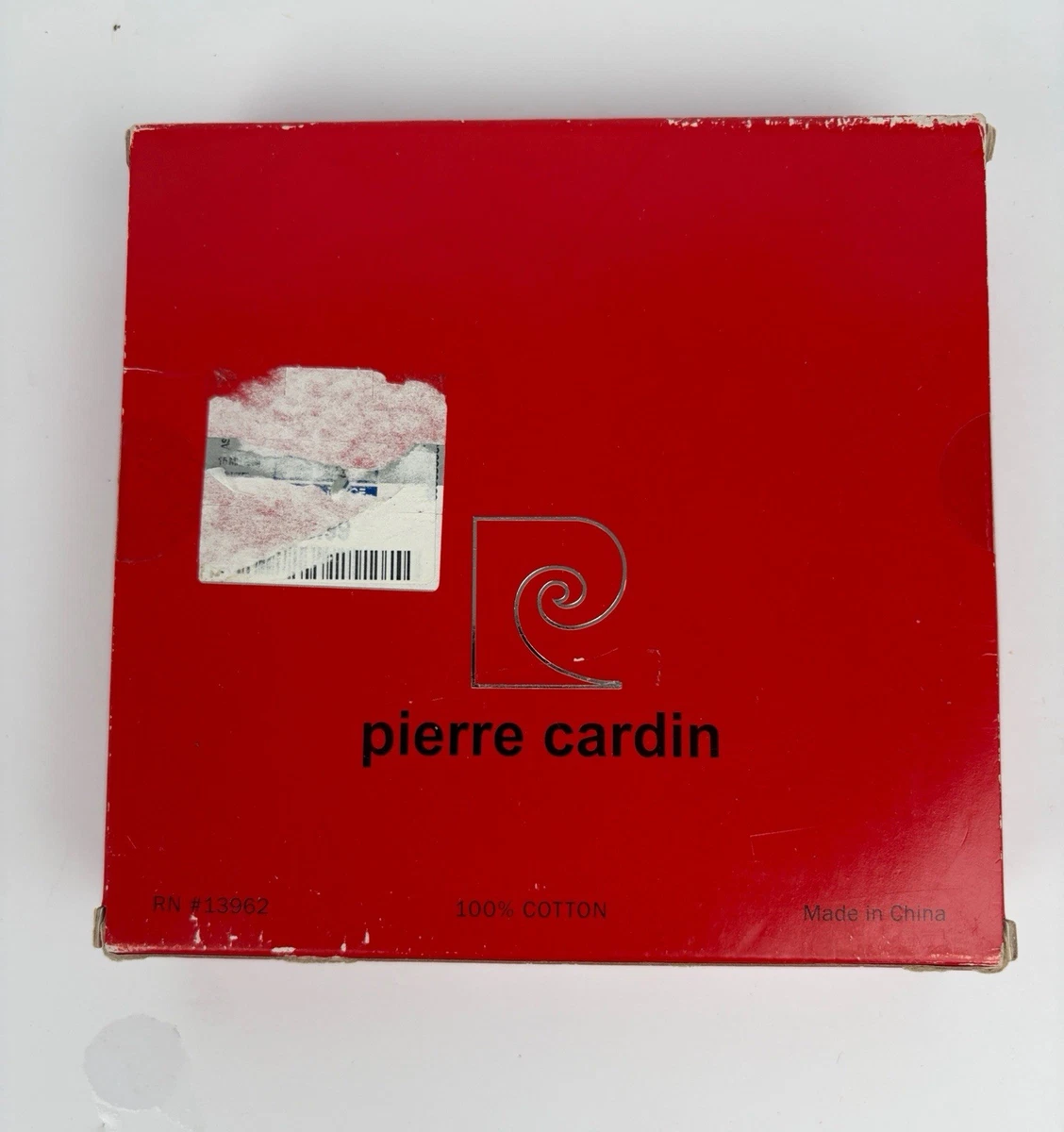 Pierre Cardin Men’s 5-Pc Handkerchief Set 100% Cotton Striped Classic