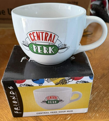 FRIENDS Central Perk Large 24oz Soup Coffee Tea Mug NIB