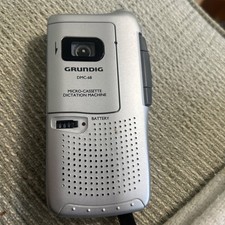 GRUNDIG MICRO DIKTIERGERÄT DMC-68 getestet funktioniert 