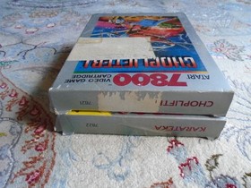 Collection of Atari 7800 games complete, all with box, manual, registration card