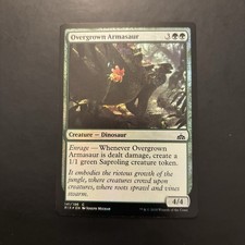 Overgrown Armasaur 141/196 Rivals of Ixalan Foil