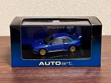 AUTOart 58601 Subaru Impreza 22B-STi 1998 Metallic Blue RHD 1/43 Boxed