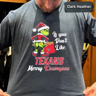 Green Mean Holiday Houston Football If You Don't Like KissMyAss 2025 Graphic Tee