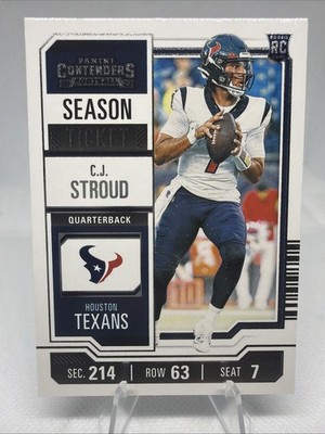 2023 Panini Contenders - Season Ticket C.J. Stroud #40 Retail (RC)