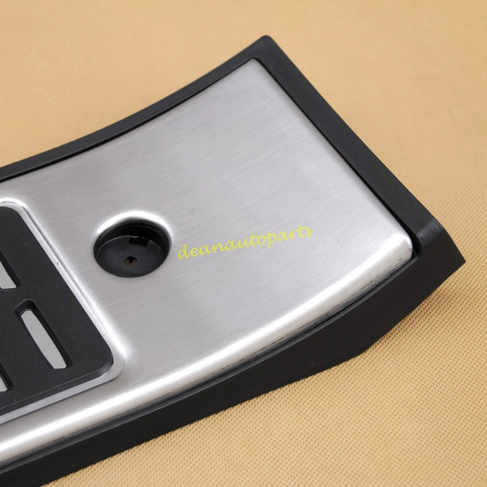 Reposapiés de acero LHD reposapiés cubierta de pedal muerto para Audi Q5 2018-2024 accesorios Foto 4 de 4