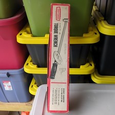 Sears Craftsman 12 Drive Torque Wrench No. 944481 0-100 Ft. Lb. With Box Sears Craftsman 12 Drive Torque Wrench No. 944481 0-100 Ft. Lb. With Box