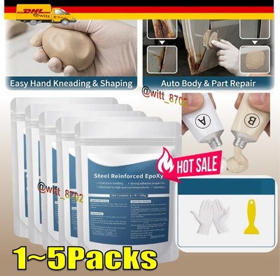 High-Strength Multi-Purpose Repair Clay, Strong Clay Iron Adhesive, Waterproof