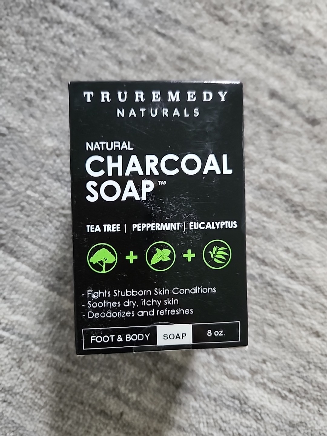 TRURemedy NATURAL Soap Bars 8OZ . 2 BARS TEA TREE  DRY ITCHY SKIN