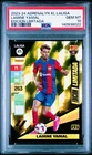 2023 Panini Premium Laliga Edicion Limitada Gold Lamine Yamal Rookie PSA 10