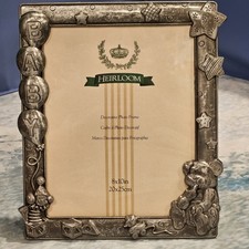 Silver Baby Picture Frame 8x10 Decorative Nursery Heirloom Keepsake Frame