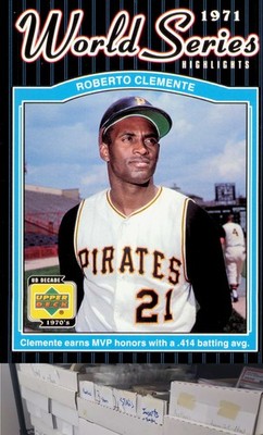 2001 Upper Deck Decade 1970's #172 Roberto Clemente - CA