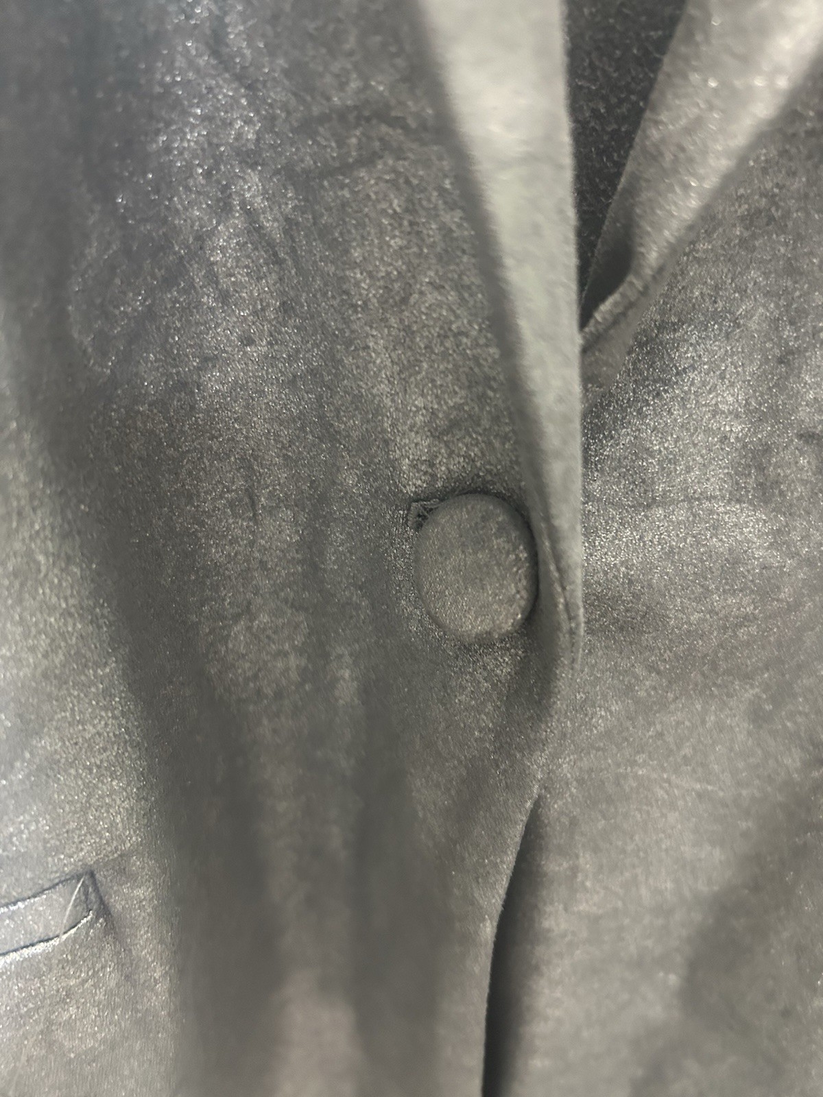 Zara Basic Gray Metallic Blazer Size L Women’s Lo… - image 6