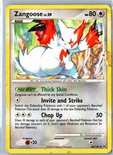 Zangoose - 66/127 - Platinum - Uncommon - Damaged on eBay