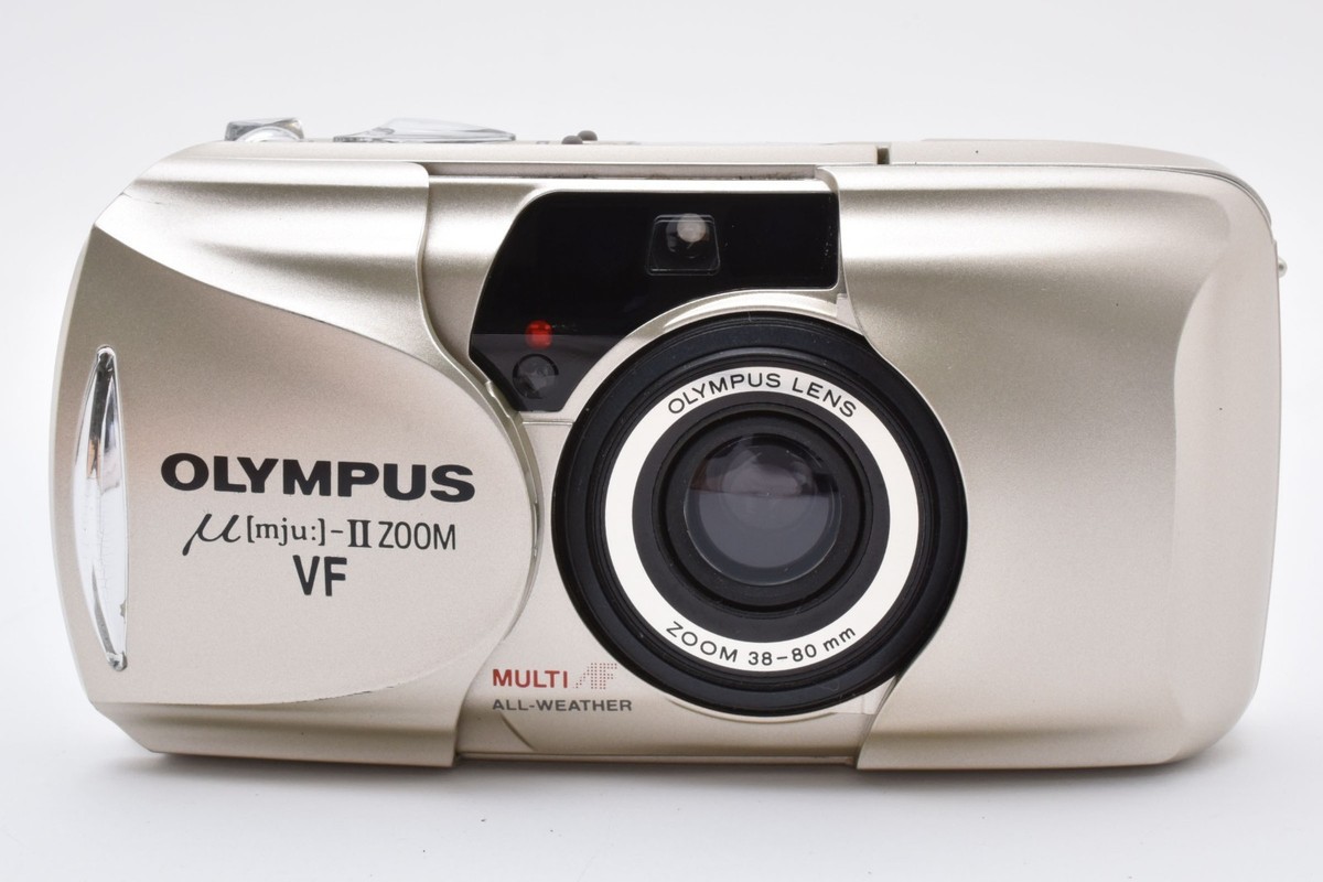 🎦【MINT W/Case＆Strap】Olympus mju μ II Zoom VF Point