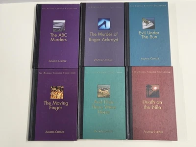 The Agatha Christie Book Collection Set of 6 Hardback Mystery Novels Job Lot - Image 1 of 4