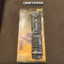 Craftsman INDUSTRIAL 25671 Nut & Screwdriver Bit Set- Folding Case - USA MADE