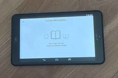 Tolino Tab 8 16GB Schwarz WiFi Wlan Android 9'' Tablet Garantie Händler Geprüft