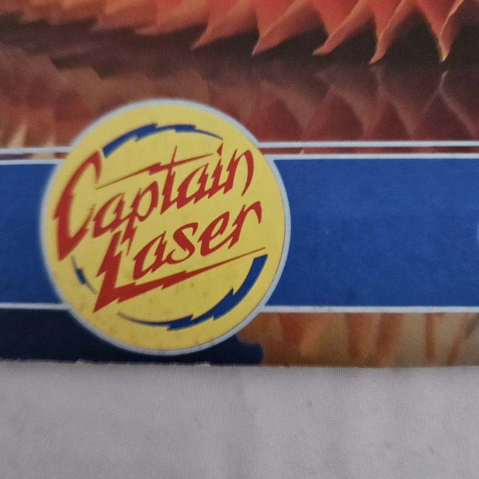 Centro de mesa de panal RHTF Captain Laser Hallmark Vintage 1982 Nuevo de Lote Antiguo 14,25" Foto 3 de 4