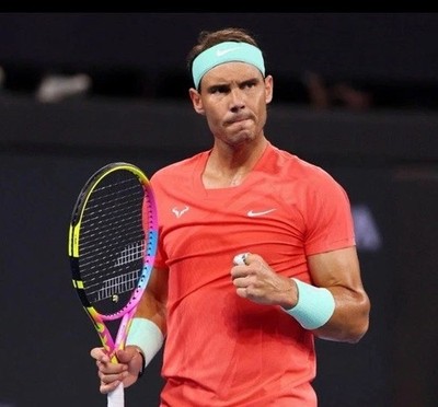 Nike Rafael Nadal Custom Player Issued Tennis Shirt Coral DV2874