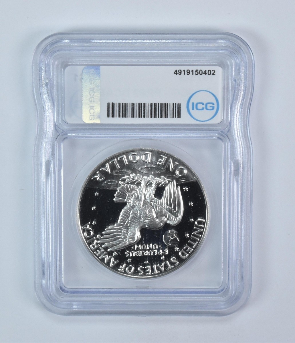 せ*ち様 アメリカ　銀貨 フルーフ　1973-S アイゼンハワーダラーPR69 1973-S Eisenhower $1 Silver PR69 DCAM ICG | eBay