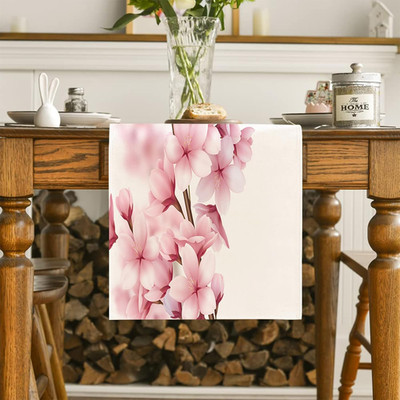 Modern Kirschblüte, Leuchtend buntes Muster, Mode , Frühlingsdekoration für Küch