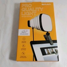 ZUMY Pro Quality Light For Video Meetings Adjustable Brightness Portable Light
