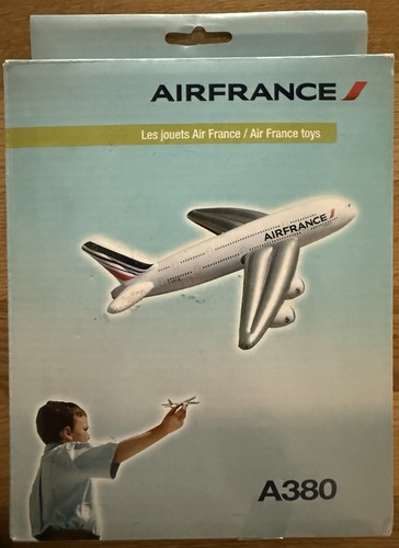 AIR FRANCE INFLATABLE AIRPLANE A380 TOY ! HUGE ! 1,25 M | eBay