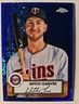 2021 Topps Chrome Platinum Anniversary - Mitch Garver #425 Blue Mini-Diamond...