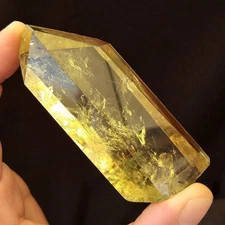 High Grade Free-Form Smoky Lemon Citrine, 3.35" Long, 106gr