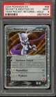 Pokemon Rocket's Mewtwo ex EX Team Rocket Returns Holo Ultra Rare #99 PSA 9 Mint