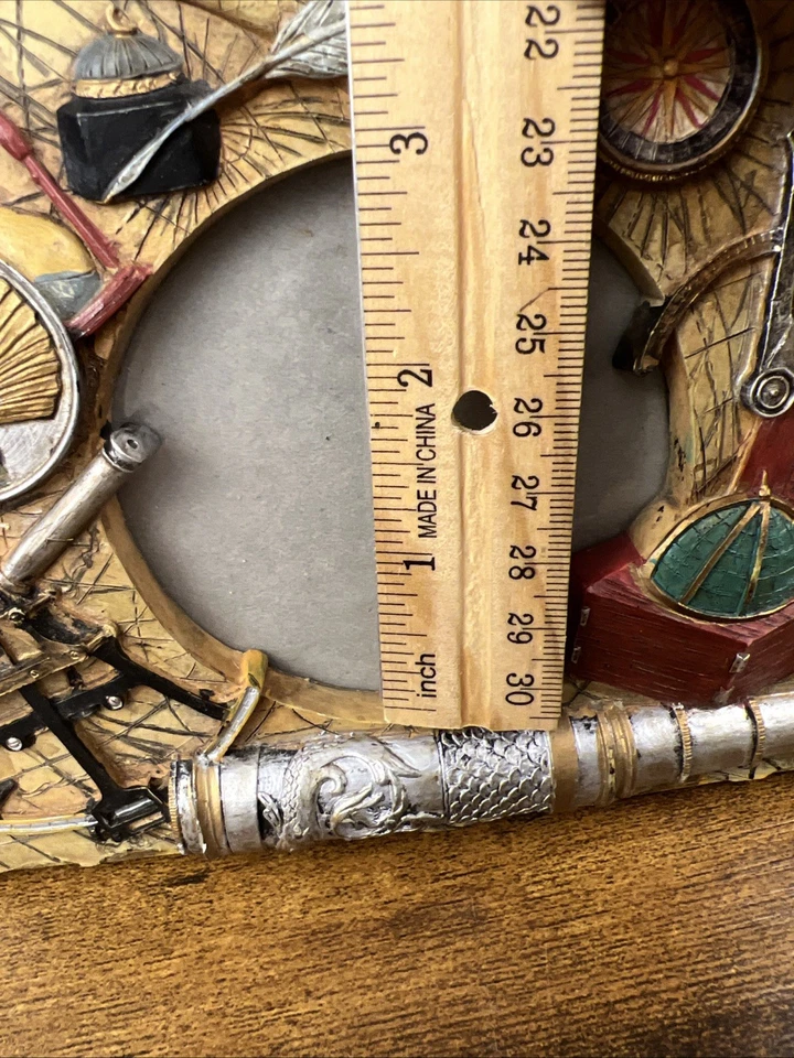 Vintage Russ Explorer Theme 3” Picture Frame Exploration Themed - Image 4 of 4