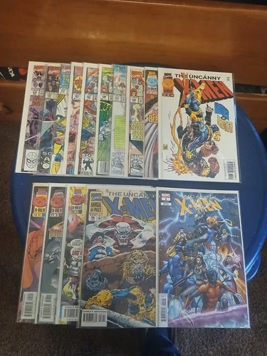 The Uncanny X-Men Comic Book Lot, 16 Books, Vintage, (Lot #6)