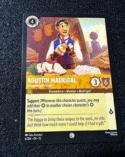 Disney Encanto Lorcana Agustin Madrigal - Exceptionally Kind 6/204 Common EN