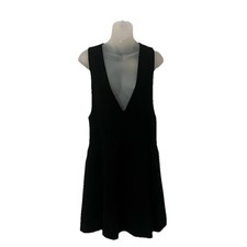 NEW Vintage MCQ Alexander McQueen Dress V-Neck Sleeveless Black Size 6 NWT