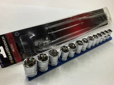 OPENED Gearwrench 80702 13 Piece 1/2" Drive 6 Point Metric Socket Set 12mm-24mm