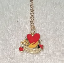 "Love You Ma" Mother's Day Pendant w/Goldplated 18in Necklace NEW Handmade