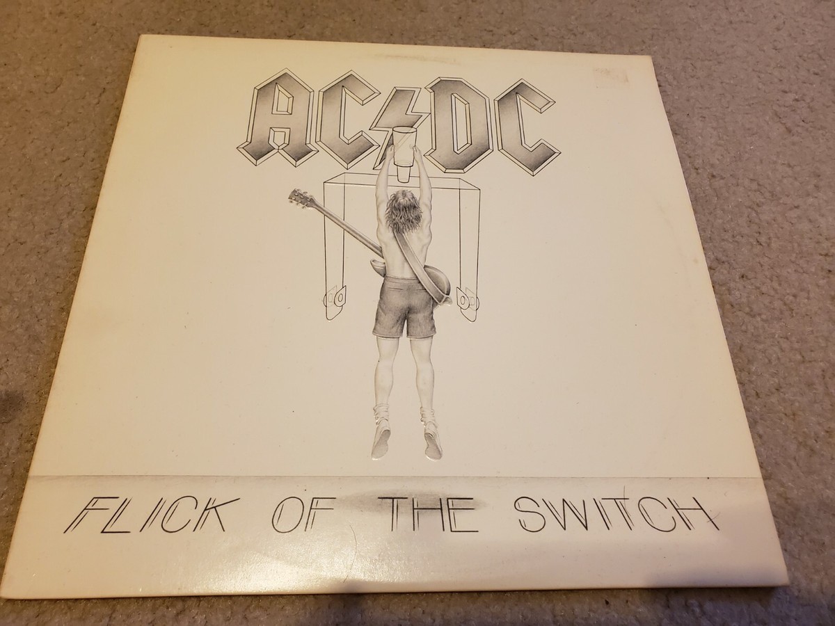 Flick Of The Switch AC/DC 1983 Vinyl Atlantic Records 1st