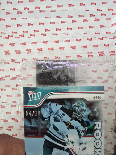 2023-24 NHL TOPPS NOW® Sticker #167 🏒 Jesper Wallstedt RC 🏒 Minnesota Wild - Picture 6 of 10