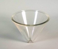 New Pyrex Glass 3" Stemless Funnel Sugar Analysis #6240-75 No Stem