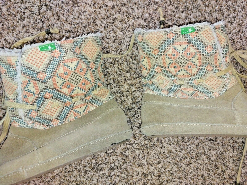 BOTAS DE SURF MUJER TALLA 9 BRONCEADO/MELÓN SANUK PARA SOL CHILL BOTINES Foto 2 de 4