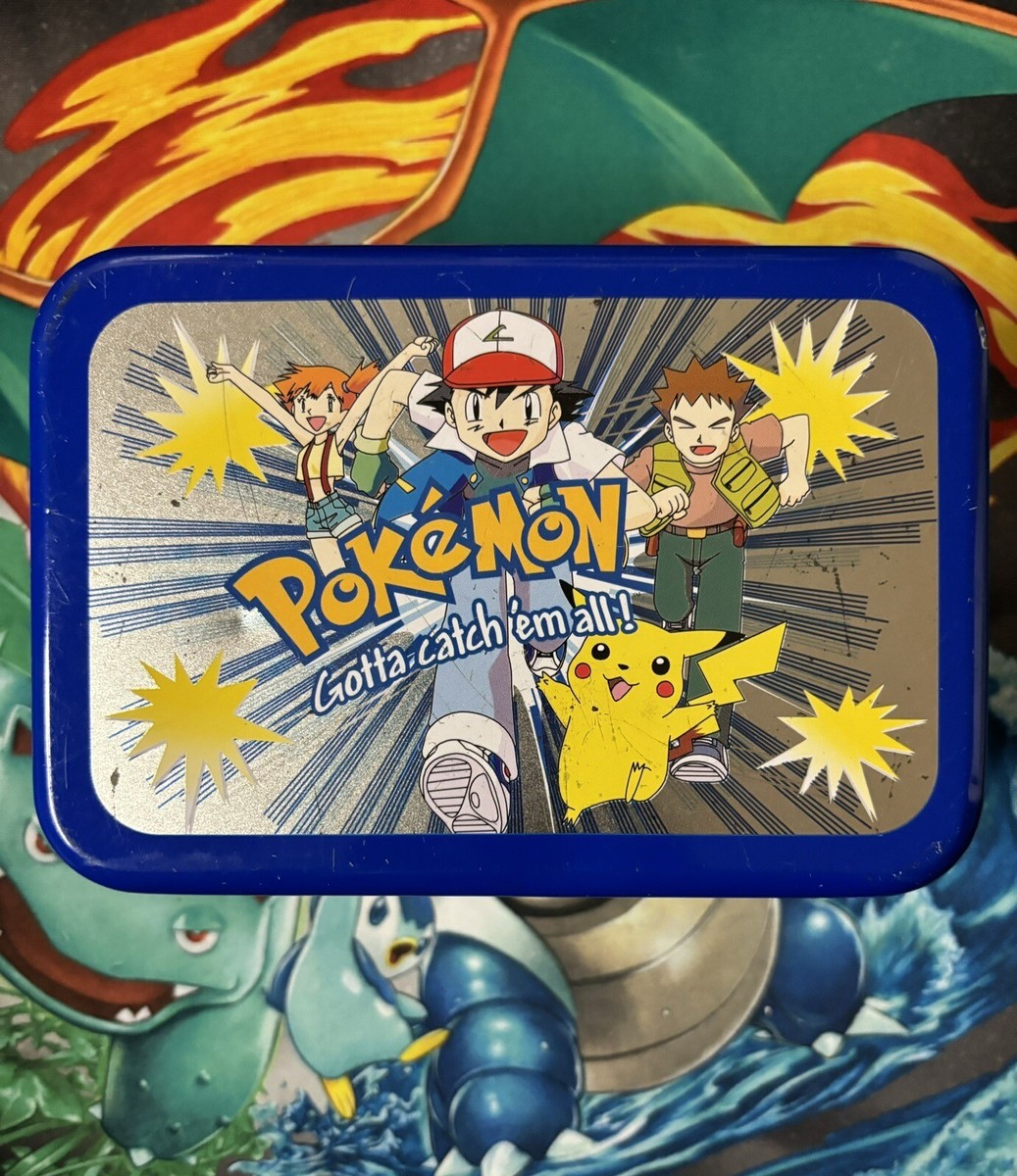 1998 Pokemon “Gotta Catch Em All” Collectible Tin Card Box/Mini