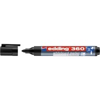 10 Whiteboardmarker Schwarz Edding 360 NachfüLlbar 1,5-3Mm Rundspitze