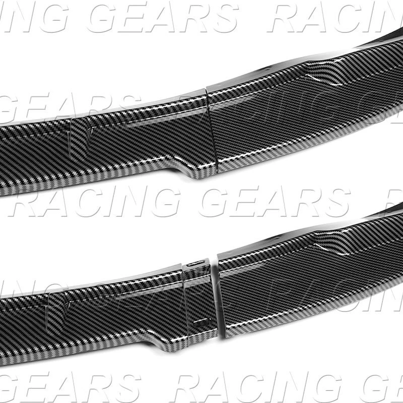 PARAGOLPES DELANTERO PINTADO CARBONO CARROCERÍA ALERÓN LABIO AJUSTE 06-07 LEXUS GS300 GS350 GS430 Foto 4 de 4