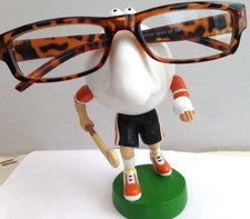 MENS  HOCKEY INSPIRED READING GLASSES HOLDER STAND NOSE RACK SPECTACLE SPECIAL