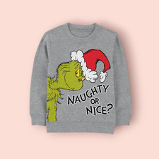 Carter's Toddler Dr. Seuss  The Grinch Christmas Pullover Ugly Sweater 4t NWT