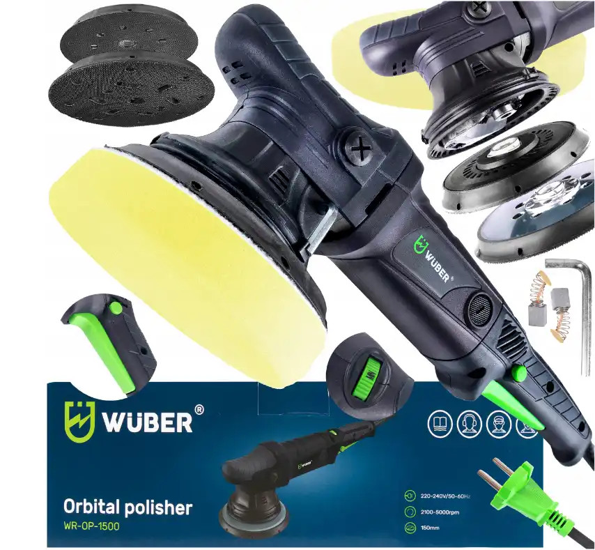Polisseuse auto Wuber pour éliminer les rayures de voiture avec tampons