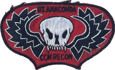WARTIME RECON TEAM ANACONDA (CCN) 3RD GENERATION PATCH MAC V SOG (APCI-2347)