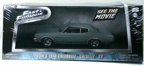 Greenlight Fast & Furious - Chevrolet Chevelle SS 1970 De Dom - 1/43 - Occasion