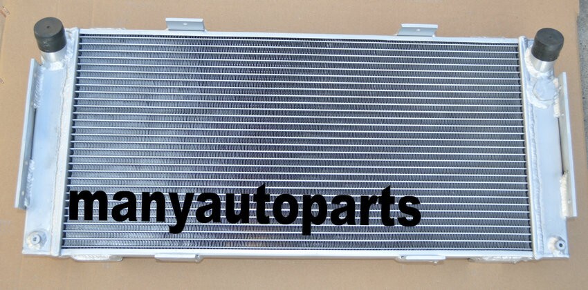 50MM ALUMINUM RADIATOR FOR FORD GT40 V8 1964 1965 1966 1967 1968 1969 MANUAL MT